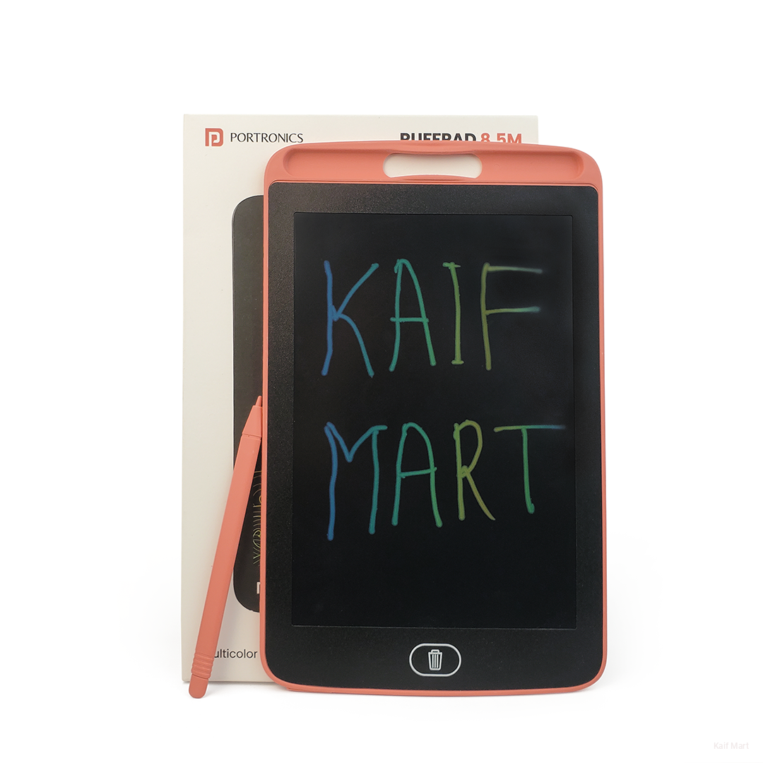Portronics Ruffpad 8.5M Multicolor LCD Writing Pad