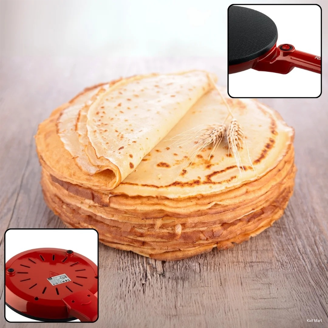 RAF Smart Control Non-stick Electric Crepe maker